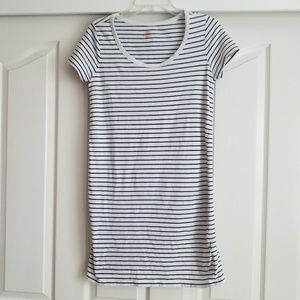 Joe Fresh Striped Tee Shirt Dress